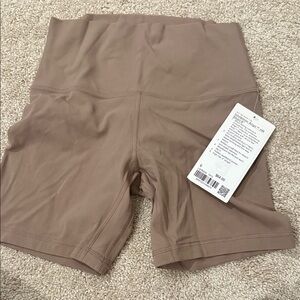 lululemon athletica Brown Bike Shorts